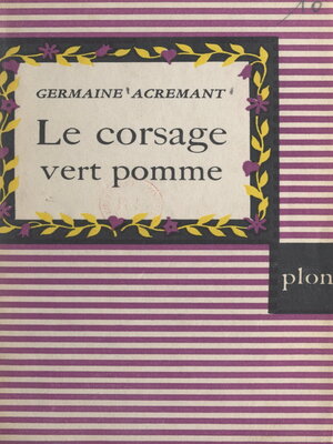 cover image of Le corsage vert pomme